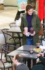 JULIA ROBERTS and Lucas Hedges on the Set of Ben is Back in New York 01/03/2018