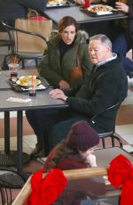 JULIA ROBERTS and Lucas Hedges on the Set of Ben is Back in New York 01/03/2018