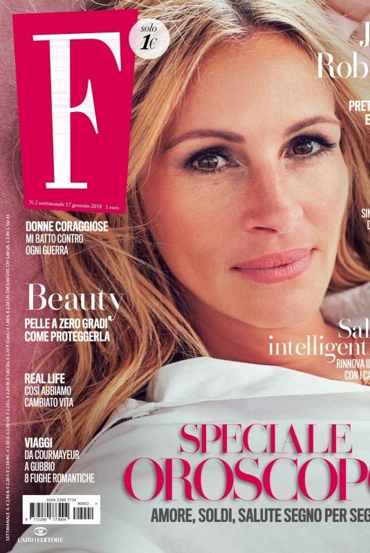 JULIA ROBERTS in F Magaqzine, January 2018