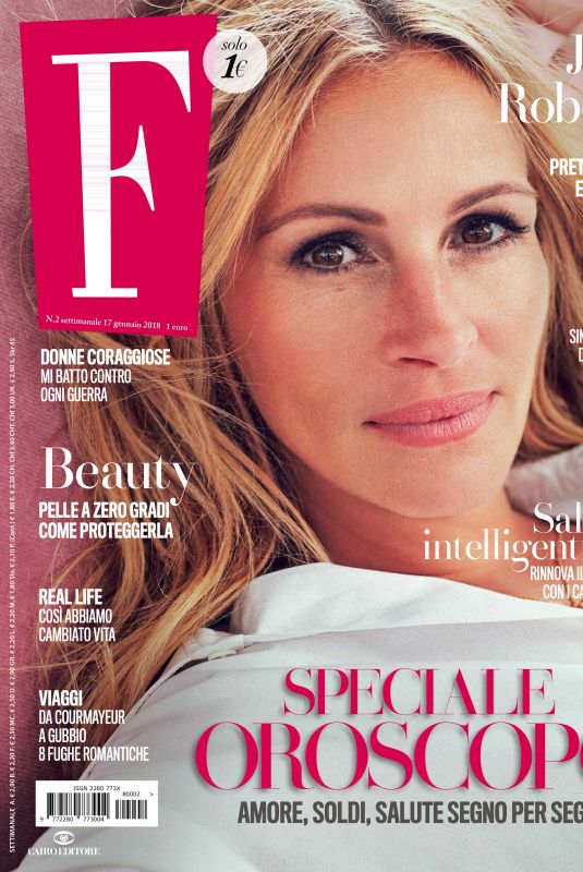 JULIA ROBERTS in F Magaqzine, January 2018