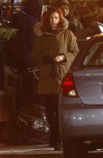 JULIA ROBERTS on the Set of Ben is Back in New York 01/20/2018