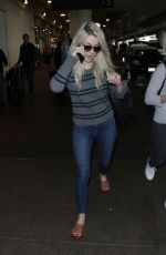 JULIANNE HOUGH and Brooks Laich at LAX Airport in Los Angeles 01/21/2018