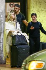 JULIANNE HOUGH and Brooks Laich Out in Miami 01/15/2018