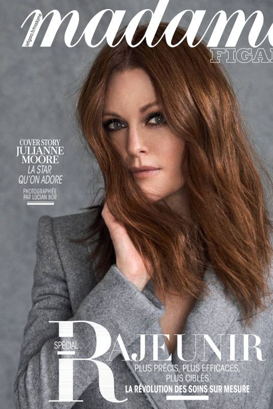 JULIANNE MOORE in Madame Figaro Magazine, Jauary 2018