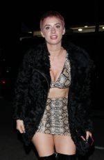 JULIENNA GODDARD Arrives at Delilah in West Hollywood 01/18/2018