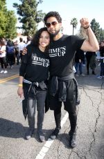 JURNE SMOLLETT-BELL at Kingdom Day Parade in Los Angeles 01/15/2018