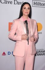 KACEY MUSGRAVES at Clive Davis and Recording Academy Pre-Grammy Gala in New York 01/27/2018