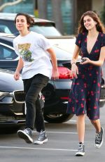 KAIA GERBER and Fenton Merkell Out in Los Angeles 01/27/2018