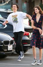 KAIA GERBER and Fenton Merkell Out in Los Angeles 01/27/2018