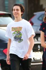 KAIA GERBER and Fenton Merkell Out in Los Angeles 01/27/2018