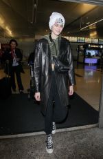 KAIA GERBER at LAX Airport in Los Angeles 01/25/2018