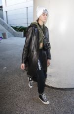 KAIA GERBER at LAX Airport in Los Angeles 01/25/2018
