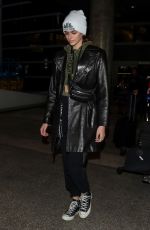 KAIA GERBER at LAX Airport in Los Angeles 01/25/2018