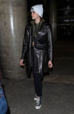 KAIA GERBER at LAX Airport in Los Angeles 01/25/2018