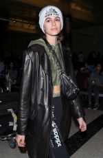 KAIA GERBER at LAX Airport in Los Angeles 01/25/2018
