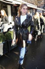 KAIA GERBER Out and About in Paris 01/19/2018