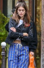 KAIA GERBER Out and About in Paris 01/20/2018