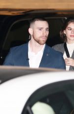 KAIA GERBER Out for Dinner at Nobu in Malibu 01/27/2018