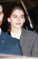 KAIA GERBER Out for Dinner at Nobu in Malibu 01/27/2018
