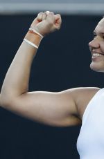 KAIA KANEPI at Australian Open Tennis Tournament in Melbourne 01/17/2018
