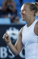 KAIA KANEPI at Australian Open Tennis Tournament in Melbourne 01/17/2018