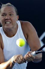 KAIA KANEPI at Australian Open Tennis Tournament in Melbourne 01/17/2018