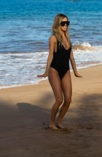 KAITLYN BRISTOWE in Swimsuit at a Beach in Hawaii 01/26/2018
