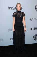 KALEY CUOCO at Instyle and Warner Bros Golden Globes After-party in Los Angeles 01/07/2018