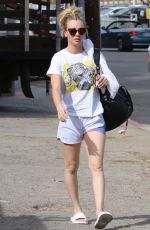 KALEY CUOCO Leaves a Gym in Studio City 01/30/2018