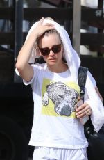 KALEY CUOCO Leaves a Gym in Studio City 01/30/2018