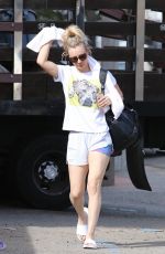 KALEY CUOCO Leaves a Gym in Studio City 01/30/2018