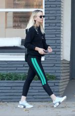 KALEY CUOCO Leaves a Nail Salon in Los Angeles 01/04/2018