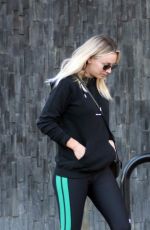 KALEY CUOCO Leaves a Nail Salon in Los Angeles 01/04/2018