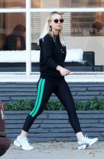 KALEY CUOCO Leaves a Nail Salon in Los Angeles 01/04/2018