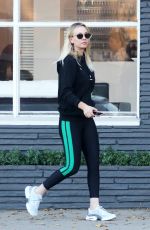 KALEY CUOCO Leaves a Nail Salon in Los Angeles 01/04/2018