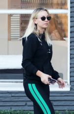 KALEY CUOCO Leaves a Nail Salon in Los Angeles 01/04/2018