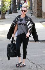 KALEY CUOCO Leaves Yoga Class in Studio City 01/24/2018