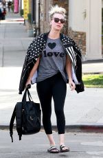 KALEY CUOCO Leaves Yoga Class in Studio City 01/24/2018