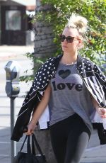 KALEY CUOCO Leaves Yoga Class in Studio City 01/24/2018