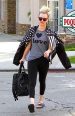 KALEY CUOCO Leaves Yoga Class in Studio City 01/24/2018