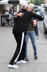 KARLIE KLOSS and JENNIFER MEYER at Alfred Coffee in Los Angeles 01/16/2018