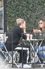 KARLIE KLOSS and JENNIFER MEYER at Alfred Coffee in Los Angeles 01/16/2018