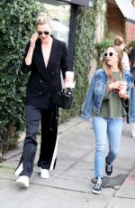 KARLIE KLOSS and JENNIFER MEYER at Alfred Coffee in Los Angeles 01/16/2018