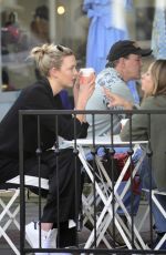 KARLIE KLOSS and JENNIFER MEYER at Alfred Coffee in Los Angeles 01/16/2018