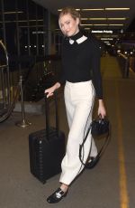 KARLIE KLOSS at LAX Airport in Los Angeles 01/11/2018