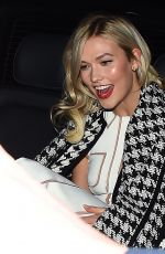 KARLIE KLOSS Night Out in London 01/25/2018
