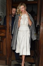KARLIE KLOSS Night Out in London 01/25/2018