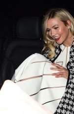 KARLIE KLOSS Night Out in London 01/25/2018