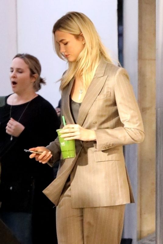 KARLIE KLOSS on the Set of a Commercial in West Hollywood 01/19/2018