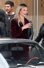 KARLIE KLOSS on the Set of a Photoshoot in Hollywood 01/19/2018